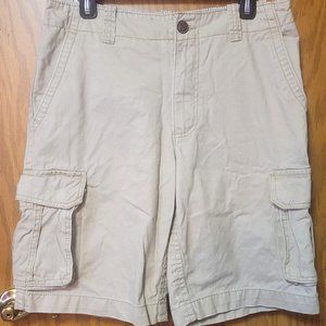 Aeropostle Beige Men's Cargo Shorts